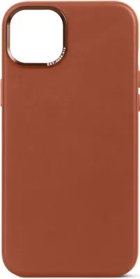 Produktbild von Decoded Leather Backcover for iPhone 15 Plus Tan