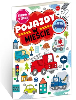 Immagine prodotto di Kolorowanka Ruszamy w drogę. Pojazdy w mieście
