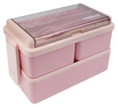 Produktbild von Stapelbare Bento Box Lunchbox mit 3 Fächern