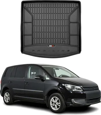 Immagine prodotto di OMAC rivestimento del bagagliaio in gomma per VW Touran 2010-2015 rivestimento del bagagliaio in TPE nero
