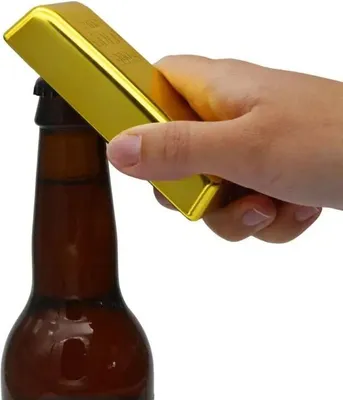 Image de Décapsuleur lingot d'or