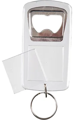 Produktbild von Schlüsselanhänger mit Flaschenöffner, Größe 8x4,5x0,5 cm, 5 Stk/ 1 Pck [HOB-512781]