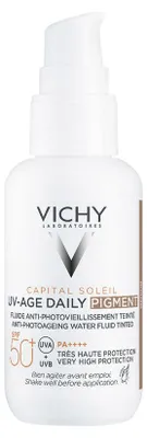 Image de CAPITAL SOLEIL UV-AGE DAILY getö ntes Fluide protecteur SPF50+ #Moyen 40ml