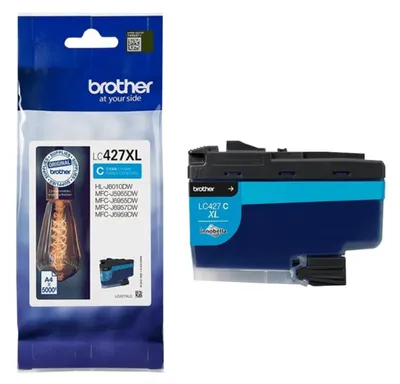 Produktbild von Brother LC-427XLC Druckerpatrone 1 Stück(e) Original Hohe (XL-) Ausbeute Cyan