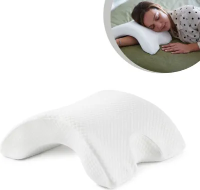 Produktbild von Restform® Arm Pillow - Armkissen, Memory Foam, Arm Kissen, sensible Unterstützung für den Hals, Rücken, Knie und Hüften - Stützkissen, entlastet und unterstützt