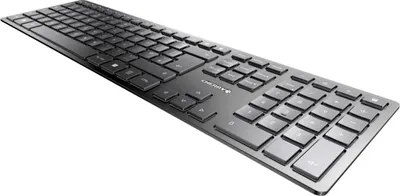 Produktbild von CHERRY KW 9100 SLIM, Kabellos, RF Wireless + Bluetooth, QWERTZ, Schwarz