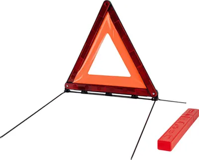 Produktbild von Warndreieck 45 cm für PKW, ECE R27 , standfest, stark reflektierend