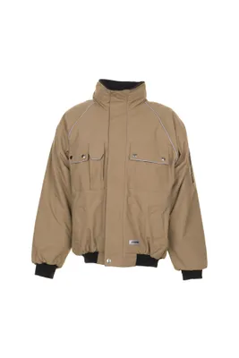 Produktbild von PLANAM Winterblouson Canvas 320 2185-khaki/schwarz  Größe L
