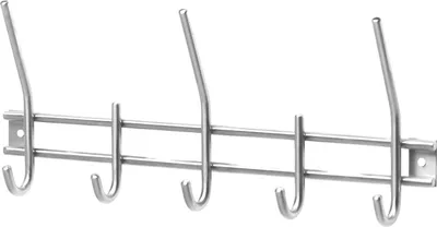 Produktbild von Intersteel Garderobe 5 haken Edelstahl gebürstet