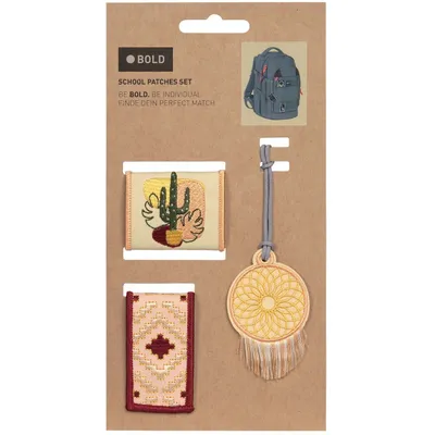 Produktbild von Lässig Bold Match Dream Catcher School Patches Set 3tlg.