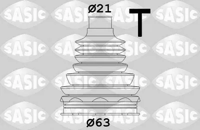 Produktbild von SASIC Faltenbalgsatz Antriebswelle Innen für FIAT 500 (312) 1906075