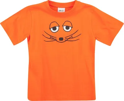 Produktbild von Die Sendung mit der Maus T-Shirt Uni Kids - Die Maus orange 104
