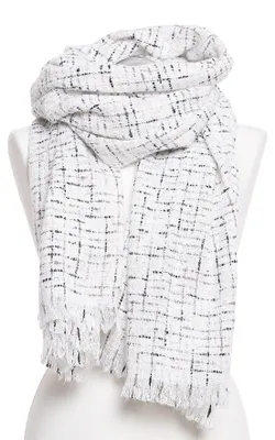 Produktbild von MORAJ Damen Herbst Schal mit Fransen - Elegant und Weich