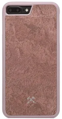 Produktbild von Woodcessories 0915, Cover, Apple, iPhone 7 Plus, iPhone 8 Plus, 14 cm (5.5"), Braun, Marmorfarbe