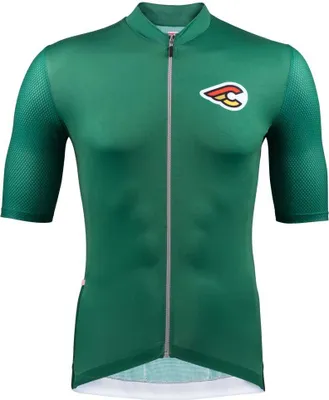 Produktbild von Cinelli Tempo Mesh Kurzarm-radtrikot Grün L Mann Grün L