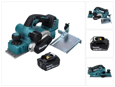 Produktbild von Makita DKP 181 T1 Akku Hobel Falzhobel 82 mm 18 V Brushless + 1x Akku 5,0 Ah - ohne Ladegerät