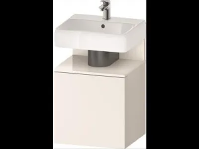 Produktbild von DURAVIT QA4077L22840000 QTG WTU WH Ek. 490x420x645 Wß Smt H