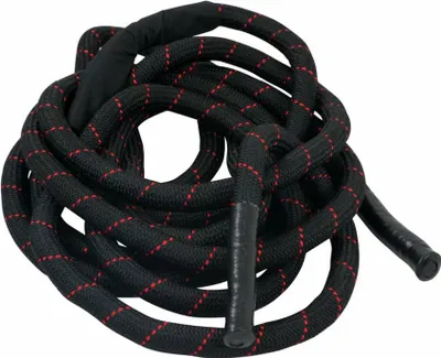Produktbild von Lifemaxx Crossmaxx Premium Battle Rope 12 m x 3,7 cm Schwarz
