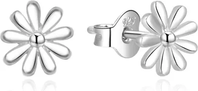 Produktbild von Silver daisy earrings AGUP740L