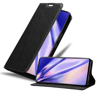 Image de Cadorabo Housse pour Samsung Galaxy A51 4G / M40s Housse de protection en noir Housse pour portable Etui Case Cover Fermeture magnétique