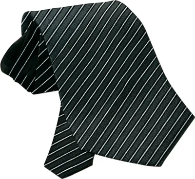 Produktbild von Krawatte, Binder, Farbe Nadelstreifen, 100% Polyester, 210g/m²