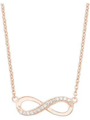 Produktbild von S.Oliver Silber Kette Infinity rosévergoldet 2032833
