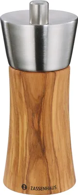 Image de Zassenhaus Pfeffermühle AUGSBURG 14 cm Olivenholz 25408 4006528025408