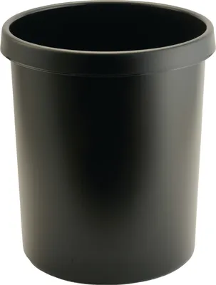 Produktbild von helit Papierkorb 30 l 405 mm, schwarz