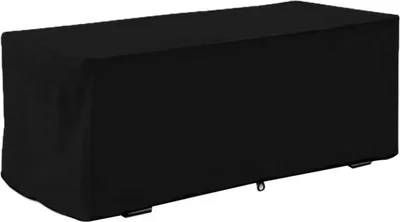 Obrázek produktu pro Zahradní voděodolný UV odolný kryt na úložný box Ochranný kryt 123 x 62 x 55 cm (černý)