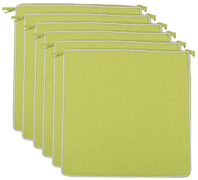 Immagine prodotto di Solidchoice - Set di 6 cuscini da giardino, 40 x 40 cm, resistenti all'acqua e allo sporco