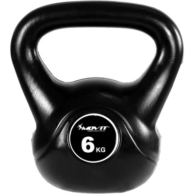 Produktbild von MOVIT Kettlebell plast/beton 6 kg