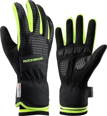 Obrázok produktu pre Cyklistické rukavice, vetruodolné, izolácia 3M Thinsulate, S339, L