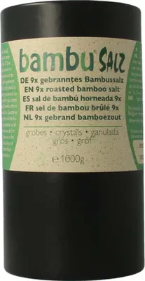 Produktbild von Bambussalz - 9x gebrannt grob (groß) 1kg