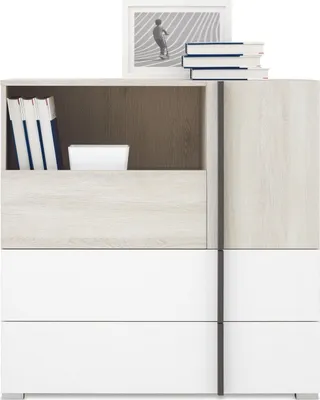 Produktbild von Furniture24 Kommode Remo Rm8 Sideboard 90X90X43 Cm Jugendzimmer Schubladenschrank