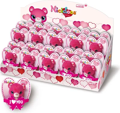 Produktbild von NICI 42770 - Bär NICIdoos mit Loop