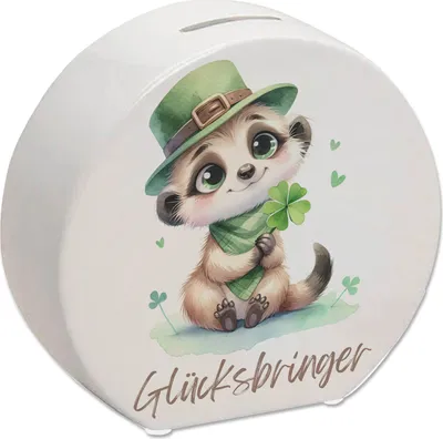 Produktbild von Erdmännchen Glücksbringer Spardose