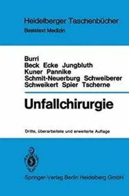 Zdjęcie produktu dla Tscherne, H: Unfallchirurgie