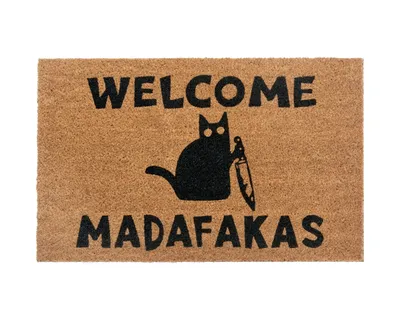 Produktbild von 45x75 cm Rohožka Welcome madafakas 105668 – na von aj na doma