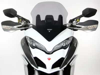 Zdjęcie produktu dla Przednia szyba MRA touring T smoke grey z ABE do Ducati 1200 Multistrada