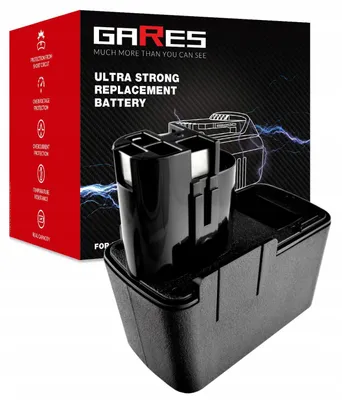 Obrázek produktu pro Gares Sada článků pro repasi akumulátoru Bosch GSBSE-2 | 12 V 2 Ah Inny | Výměnný balíček pro nářadí | Vysoký výkon Gares®