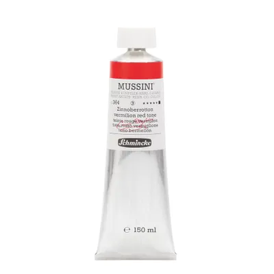 Produktbild von Schmincke 150ml MUSSINI Zinnoberrotton Öl 10 364 019