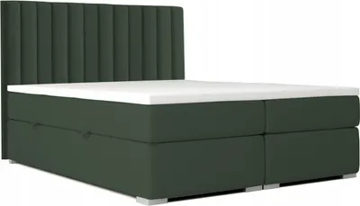Produktbild von Boxspringbett ZIRA für das Schlafzimmer, 180x200 (Flasche grün - Kronos 14)