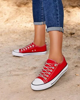 Zdjęcie produktu dla Royalfashion Trampki damskie z ozdobnymi sznurówkami Timi, rozmiar 38