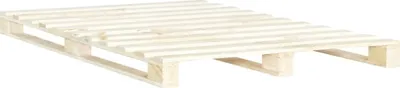 Obrázek produktu pro vidaXL Paletová postel z masivního dřeva borovice 200×200 cm