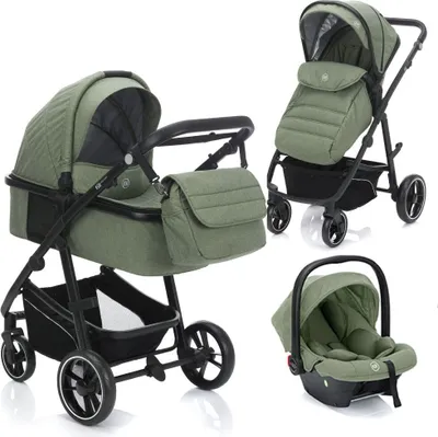 Produktbild von Fillikid 3-1 Kombi-Kinderwagen-Set Fill Jaguar