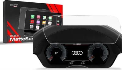 Produktbild von Matte Autodisplayfolie für Audi RS3 8Y Virtual Cockpit Plus 12,3" (2020-2025), Grizz Protector