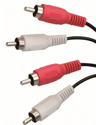 Obrázek produktu pro Neutralle Audio kabel 2x CINCH samec - 2x CINCH samec 5m černá
