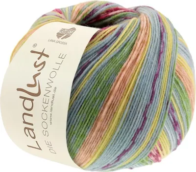 A ball of yarn with a label.
