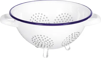 Produktbild von Krüger 522-2/B Standseiher HUSUM, Email, 22 cm, weiß