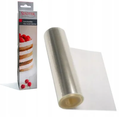 Produktbild von EkoForemki Tortenrandfolie 20cm x 10m für Torten & Desserts